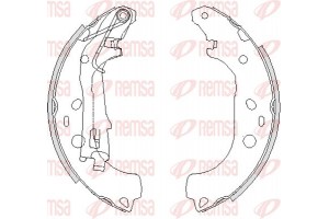 Remsa Σετ Σιαγόνων Φρένων - 4206.00