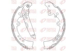 Remsa Σετ Σιαγόνων Φρένων - 4218.01