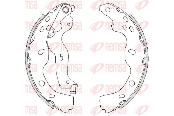 Remsa Σετ Σιαγόνων Φρένων - 4227.00