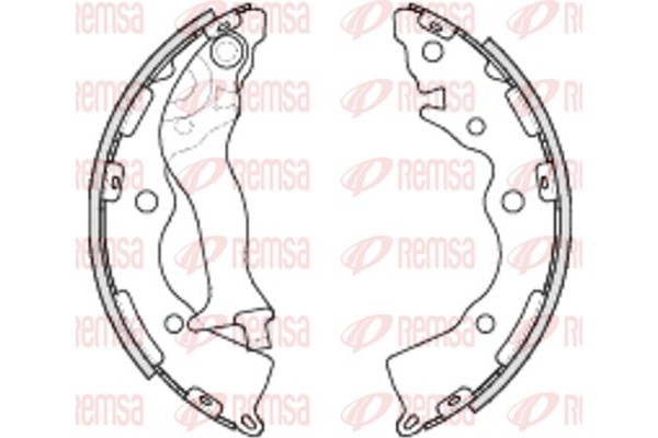 Remsa Σετ Σιαγόνων Φρένων - 4234.00