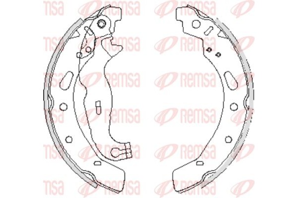 Remsa Σετ Σιαγόνων Φρένων - 4242.00