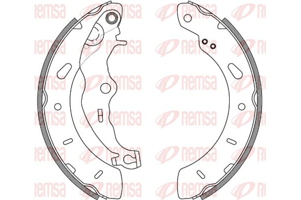 Remsa Σετ Σιαγόνων Φρένων - 4256.00