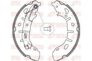 Remsa Σετ Σιαγόνων Φρένων - 4263.00