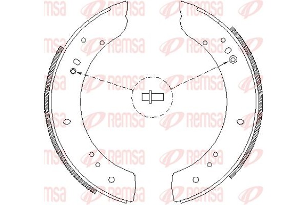 Remsa Σετ Σιαγόνων Φρένων - 4283.00