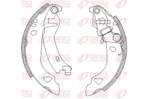 Remsa Σετ Σιαγόνων Φρένων - 4302.00