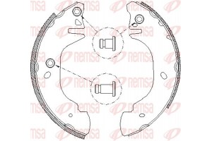 Remsa Σετ Σιαγόνων Φρένων - 4305.00