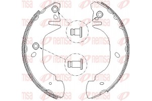 Remsa Σετ Σιαγόνων Φρένων - 4305.01