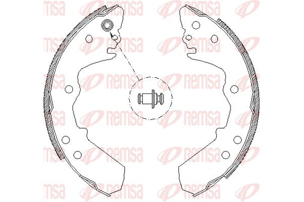 Remsa Σετ Σιαγόνων Φρένων - 4316.00