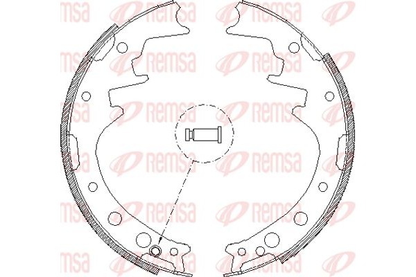 Remsa Σετ Σιαγόνων Φρένων - 4346.00