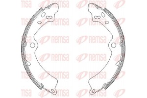 Remsa Σετ Σιαγόνων Φρένων - 4349.00