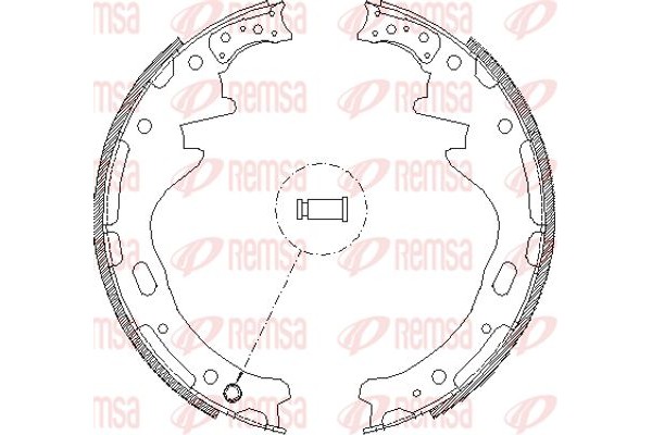 Remsa Σετ Σιαγόνων Φρένων - 4357.00