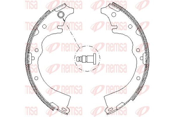 Remsa Σετ Σιαγόνων Φρένων - 4360.01