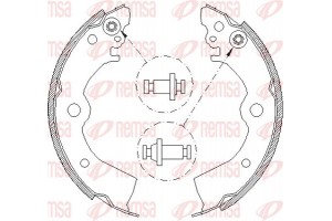 Remsa Σετ Σιαγόνων Φρένων - 4393.00