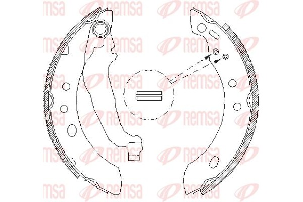 Remsa Σετ Σιαγόνων Φρένων - 4394.00