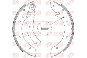 Remsa Σετ Σιαγόνων Φρένων - 4396.00