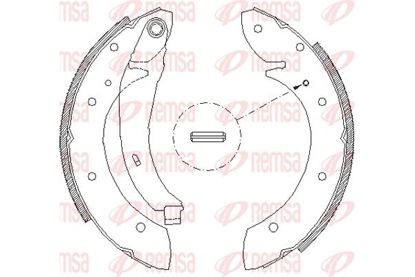 Remsa Σετ Σιαγόνων Φρένων - 4396.02