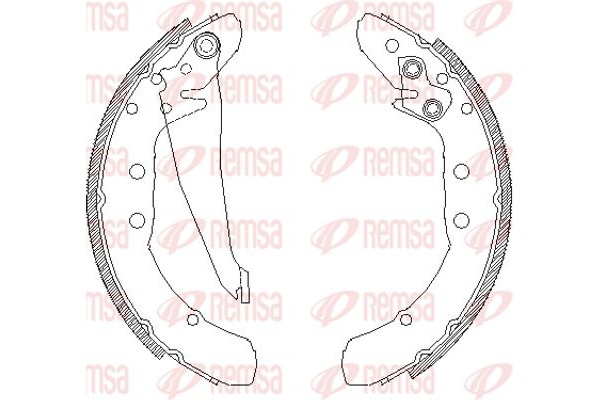 Remsa Σετ Σιαγόνων Φρένων - 4397.00