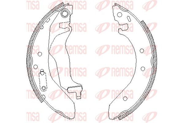 Remsa Σετ Σιαγόνων Φρένων - 4400.00