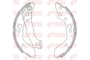 Remsa Σετ Σιαγόνων Φρένων - 4401.00