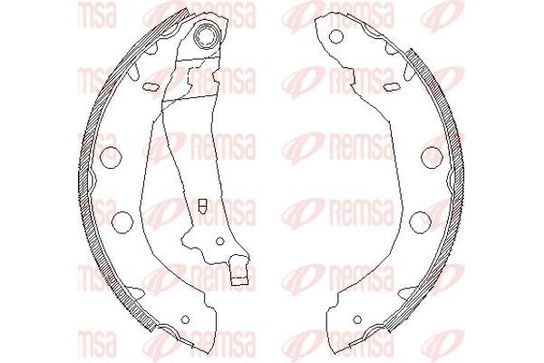 Remsa Σετ Σιαγόνων Φρένων - 4415.00