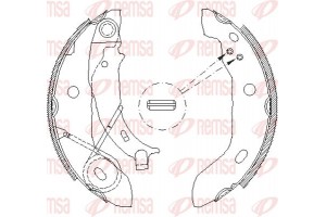 Remsa Σετ Σιαγόνων Φρένων - 4421.00