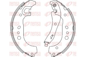 Remsa Σετ Σιαγόνων Φρένων - 4495.00