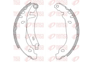 Remsa Σετ Σιαγόνων Φρένων - 4506.01