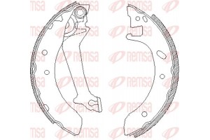 Remsa Σετ Σιαγόνων Φρένων - 4512.00