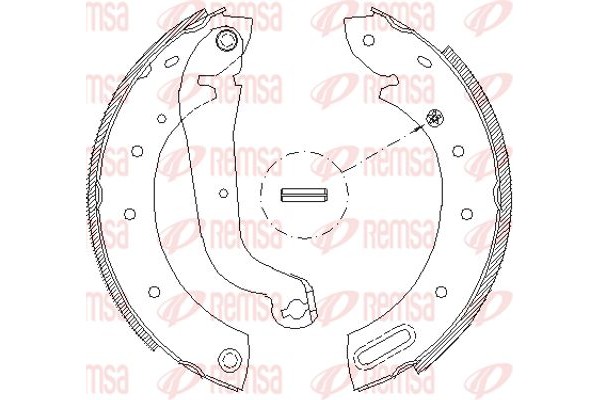 Remsa Σετ Σιαγόνων Φρένων - 4513.00