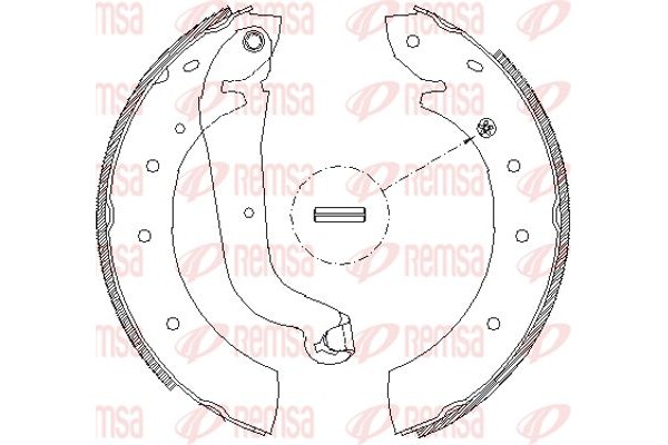 Remsa Σετ Σιαγόνων Φρένων - 4514.01