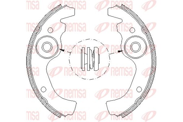 Remsa Σετ Σιαγόνων Φρένων - 4611.00