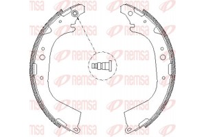 Remsa Σετ Σιαγόνων Φρένων - 4650.01