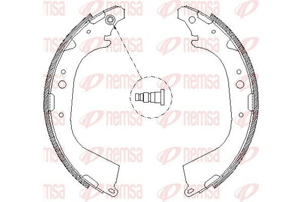 Remsa Σετ Σιαγόνων Φρένων - 4650.01