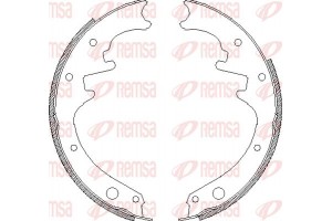 Remsa Σετ Σιαγόνων Φρένων - 4658.00