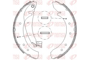 Remsa Σετ Σιαγόνων Φρένων - 4719.00