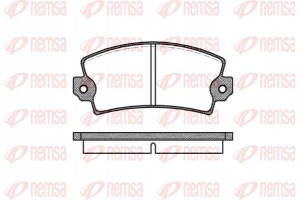 Remsa Σετ τακάκια, Δισκόφρενα - 0021.00