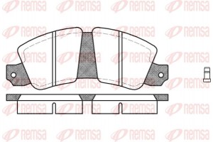 Remsa Σετ τακάκια, Δισκόφρενα - 0023.02