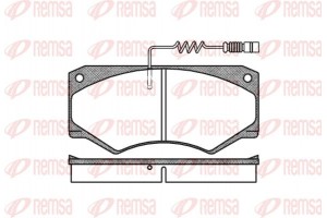 Remsa Σετ τακάκια, Δισκόφρενα - 0047.14