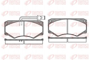 Remsa Σετ τακάκια, Δισκόφρενα - 0047.22