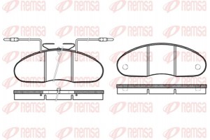 Remsa Σετ τακάκια, Δισκόφρενα - 0048.02