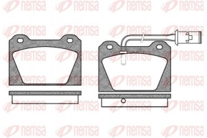 Remsa Σετ τακάκια, Δισκόφρενα - 0123.02