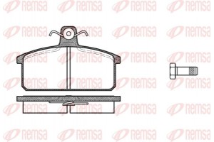 Remsa Σετ τακάκια, Δισκόφρενα - 0128.00