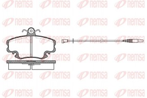 Remsa Σετ τακάκια, Δισκόφρενα - 0141.32