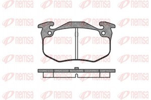 Remsa Σετ τακάκια, Δισκόφρενα - 0144.60