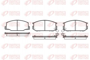 Remsa Σετ τακάκια, Δισκόφρενα - 0152.02