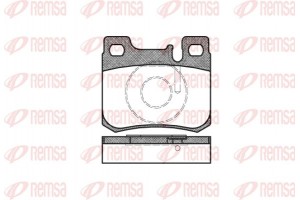 Remsa Σετ τακάκια, Δισκόφρενα - 0157.20