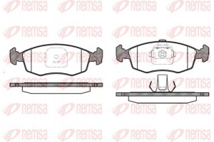 Remsa Σετ τακάκια, Δισκόφρενα - 0172.10