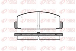 Remsa Σετ τακάκια, Δισκόφρενα - 0179.10