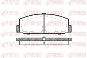 Remsa Σετ τακάκια, Δισκόφρενα - 0179.30