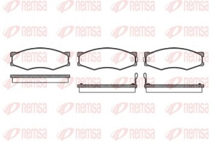 Remsa Σετ τακάκια, Δισκόφρενα - 0184.02